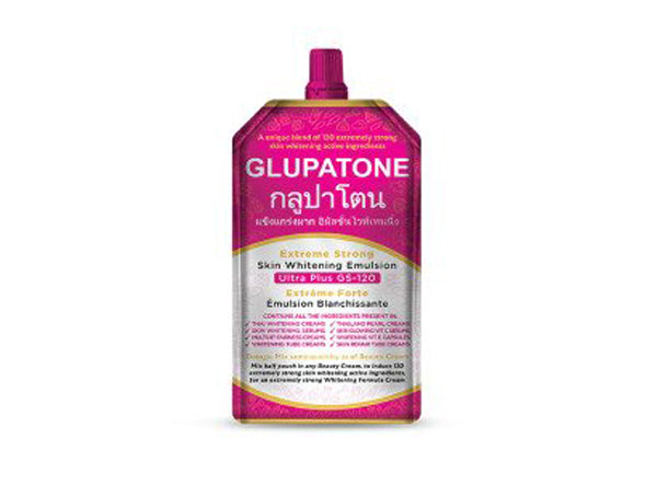 Glupatone Extreme Strong Whitening Emulsion Ultra Plus GS-120 For Face & Body 50ml