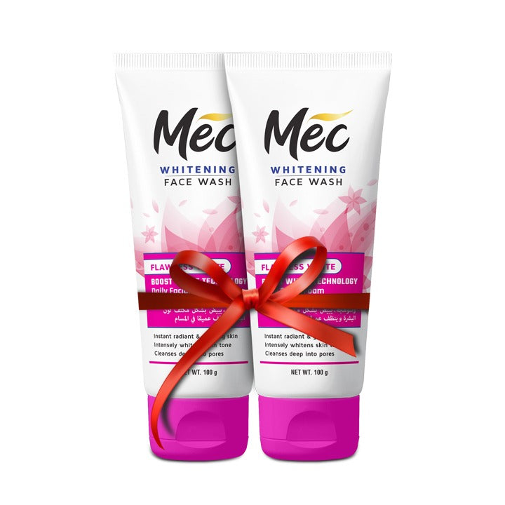 Mec Whitening Flawless White Face Wash 100gm (Pack Of 2)