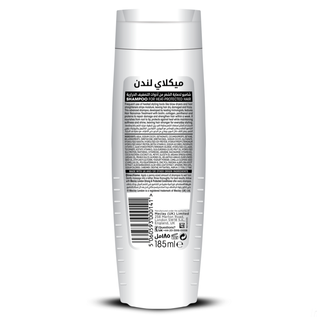 Meclay London Strong & Healthy Shampoo 185ml
