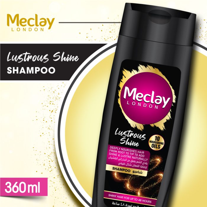 Meclay London Lustrous Shine Shampoo 360ml