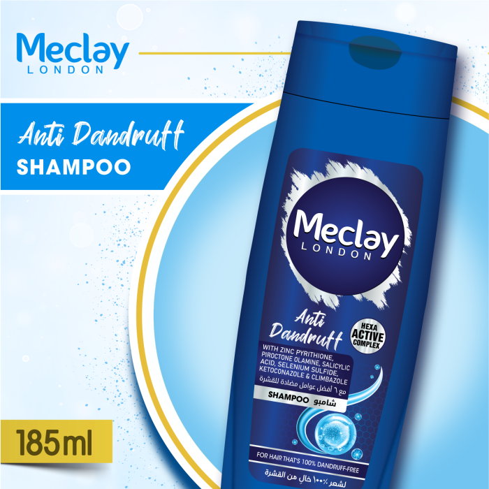 Meclay London Anti Dandruff Shampoo 185ML