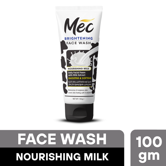 Mec Brightening Nourishing Milk Face Wash 100gm