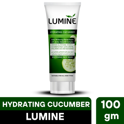 Lumine Hydrating Cucumber Face Wash 100gm