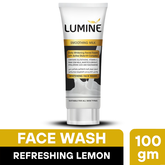 Lumine Smoothing Milk Face Wash 100gm