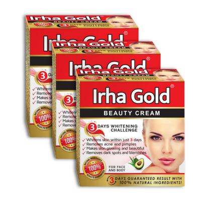 Irha Gold Beauty Cream (Pack Of 3)