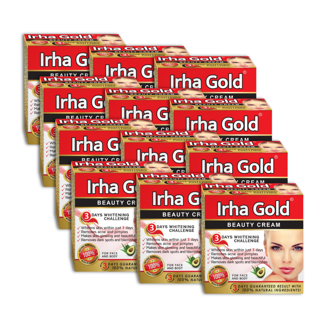 Irha Gold Beauty Cream (Pack Of 12)