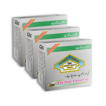 Current Beauty Cream (Pack Of 3)
