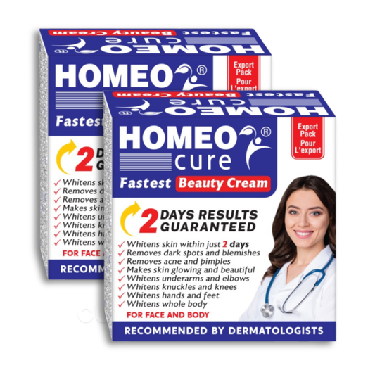 Homeo Cure Beauty Cream Fastest 2 Days Results Guaranteed (Pack Of 2)
