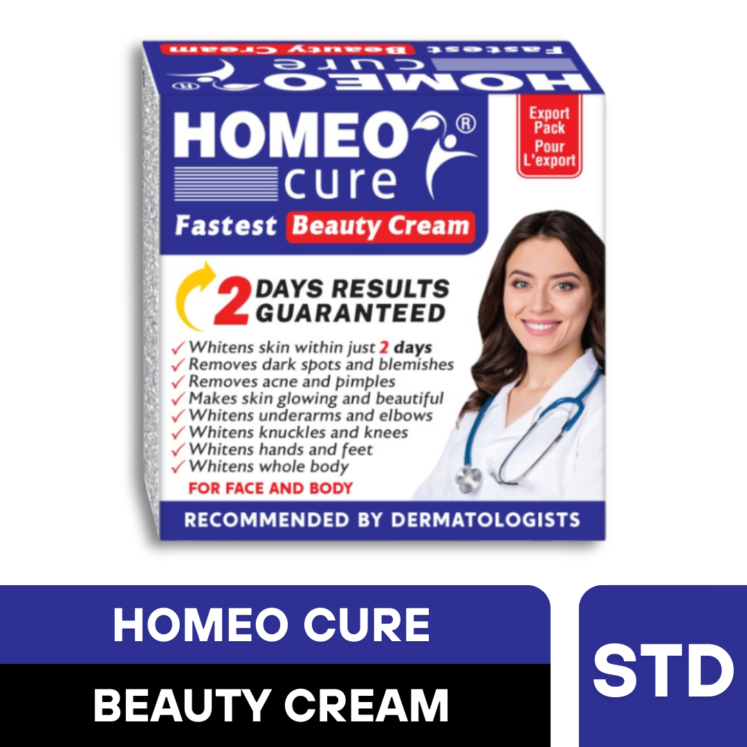 Homeo Cure Beauty Cream | Fastest Skin Brightening in 2 Days – ICS Brands