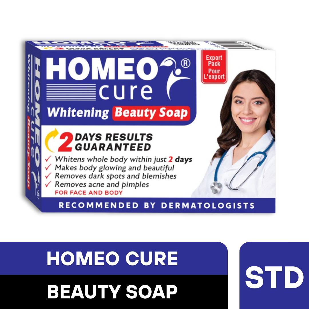 Homeo Cure Whitening Beauty Soap 2 Days Results Guaranteed