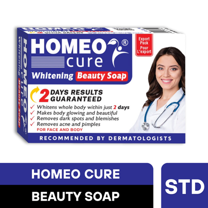 Homeo Cure Whitening Beauty Soap 2 Days Results Guaranteed