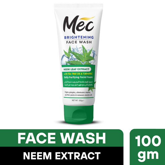 Mec Brightening Neem Extract Face Wash 100gm