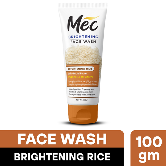 Mec Brightening Rice Face Wash 100gm