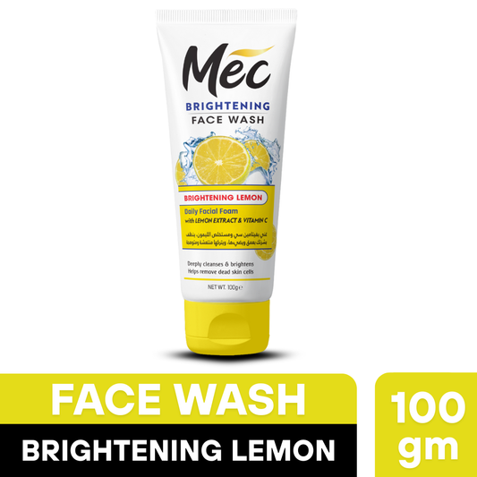 Mec  Brightening Lemon Face Wash 100gm