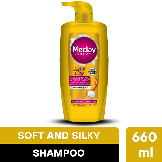 Meclay London Soft & Silky Shampoo 660ML