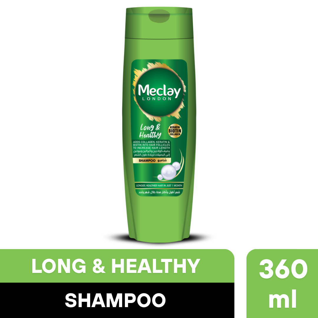 Meclay London Long & Healthy Shampoo 360ml