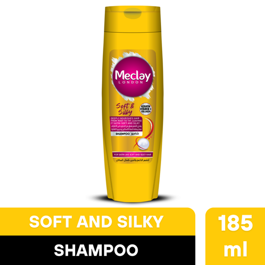 Meclay London Soft & Silky Shampoo 185ml
