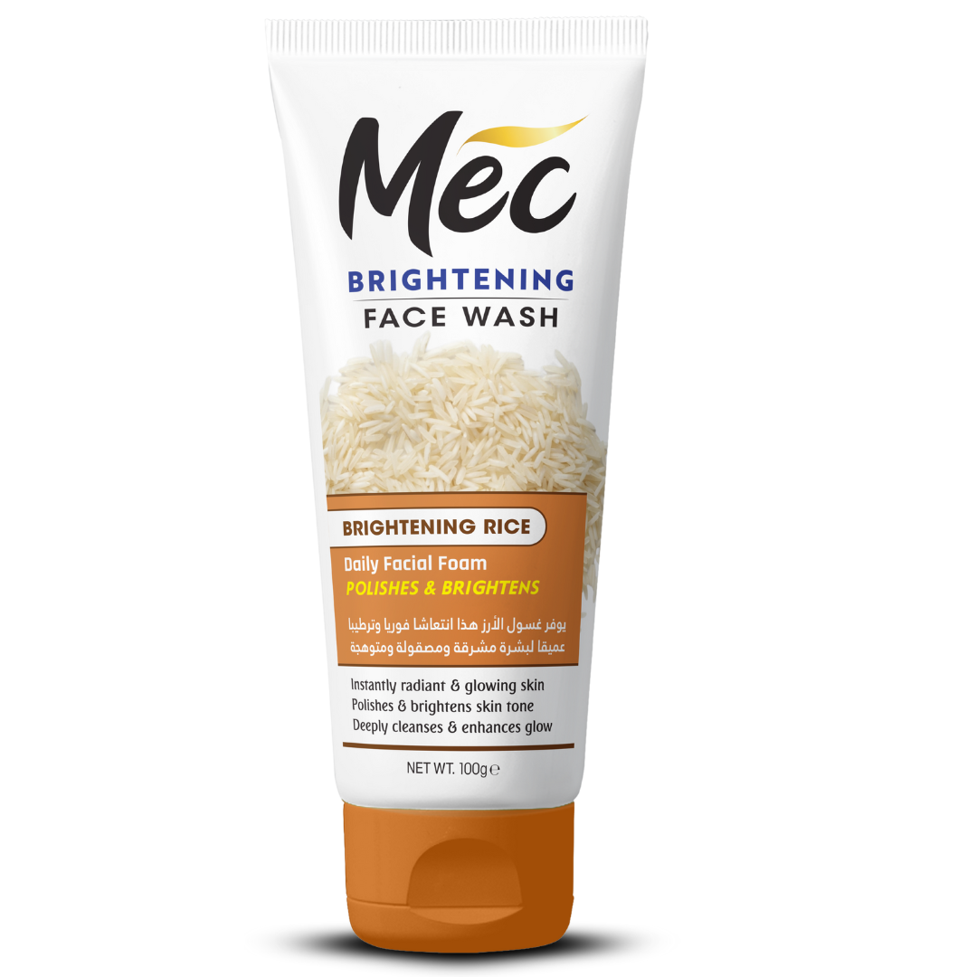 Mec Brightening Rice Face Wash 100gm