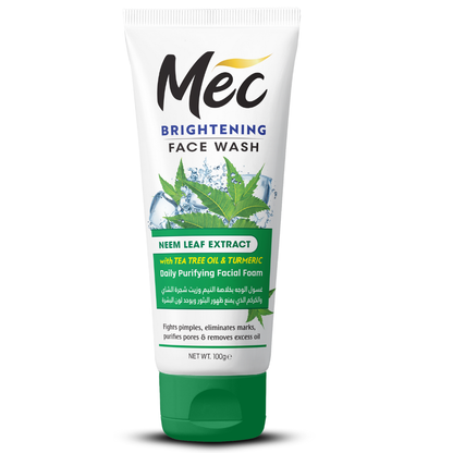 Mec Brightening Neem Extract Face Wash 100gm