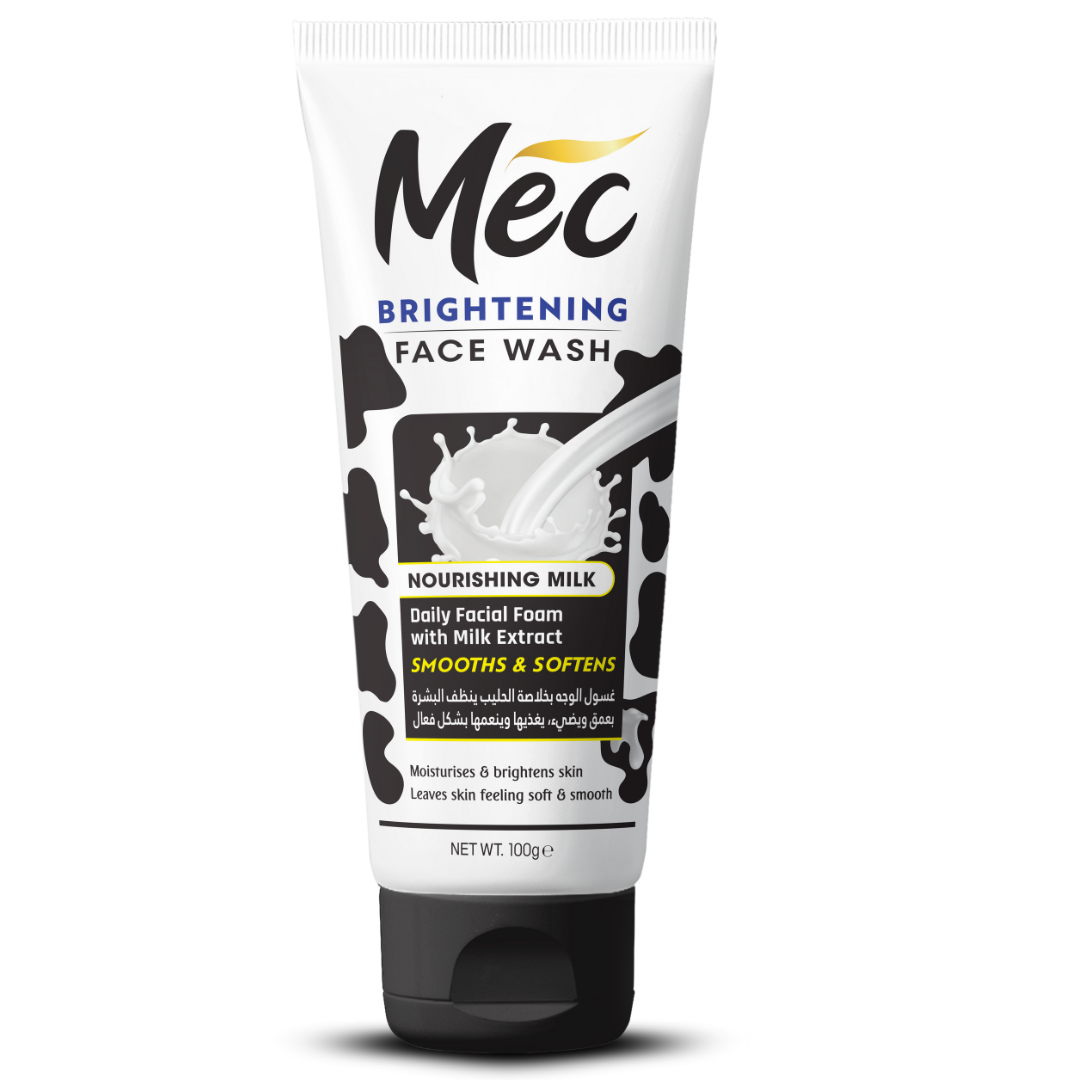 Mec Brightening Nourishing Milk Face Wash 100gm