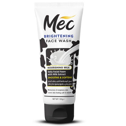 Mec Brightening Nourishing Milk Face Wash 100gm