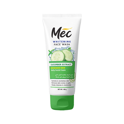 Mec Whitening Cucumber Extract Face Wash 100ml