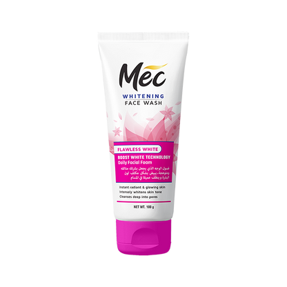 Mec Whitening Flawless White Face Wash 100ml
