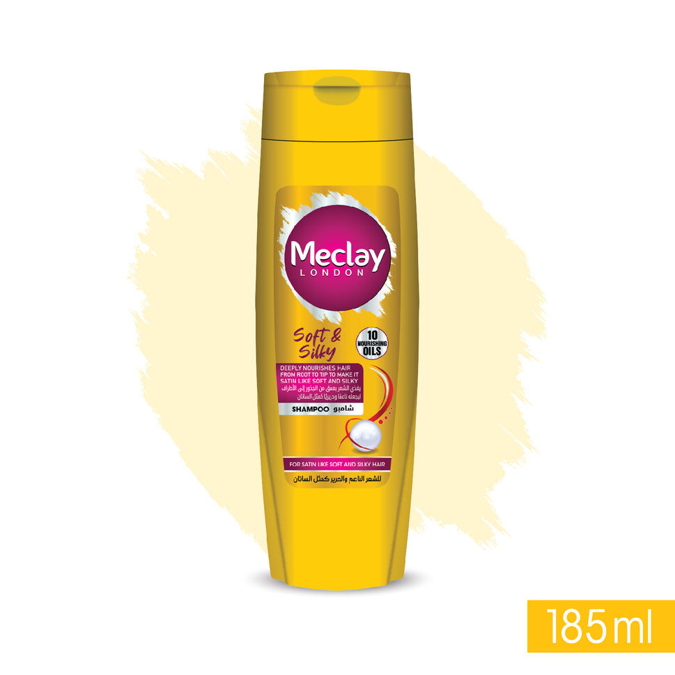Meclay London Soft & Silky Shampoo 185ml