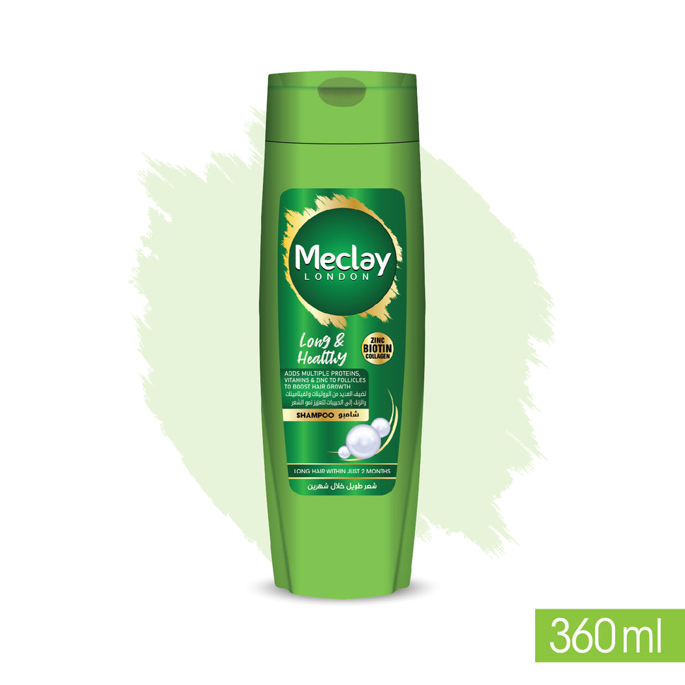 Meclay London Long & Healthy Shampoo 360ml