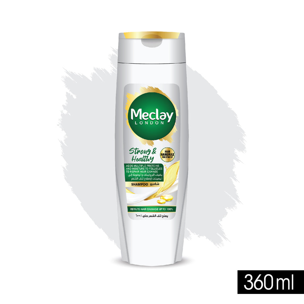 Meclay London Strong & Healthy Shampoo 360ml
