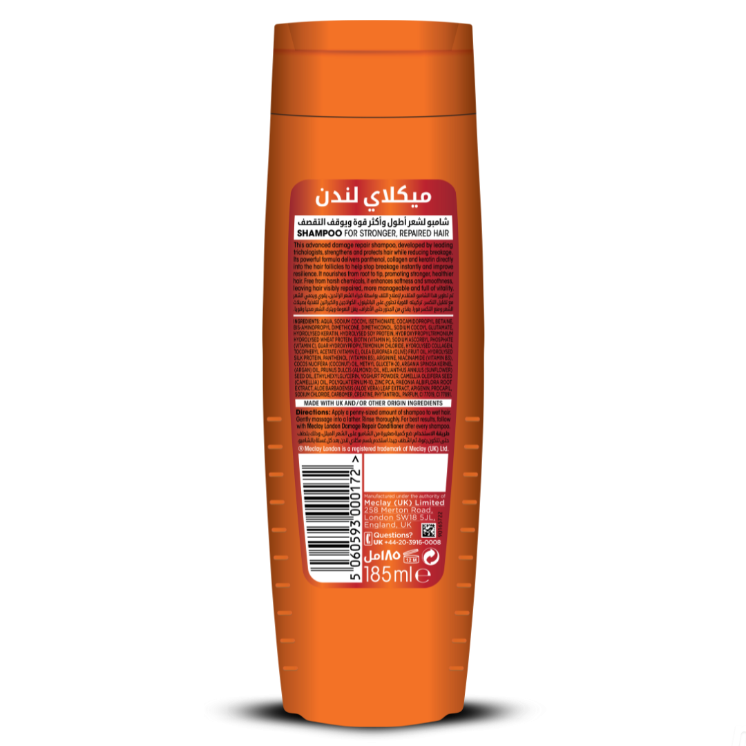 Meclay London Damage Repair Shampoo 185ml