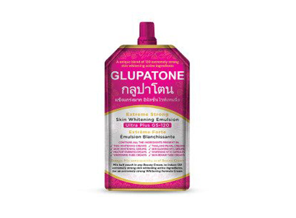 GLUPATONE Extreme Strong Whitening Emulsion Ultra Plus GS-120 For Face & Body 50ml